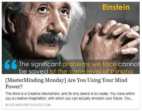 033015 Mind Power